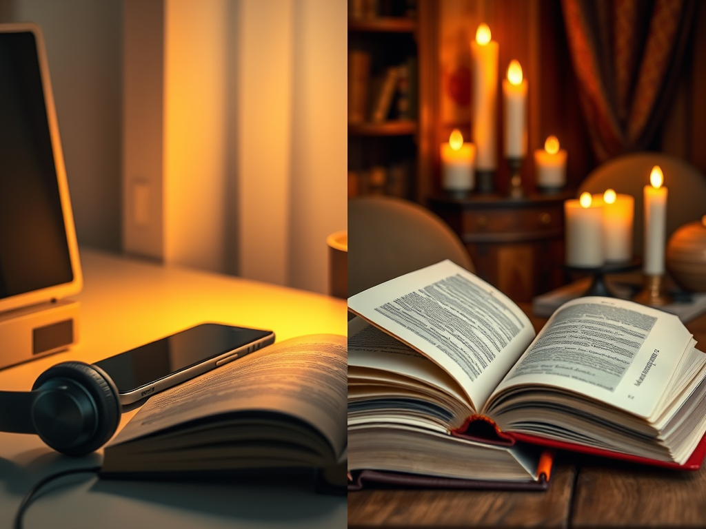 Livre audio vs livre papier : lequel choisir ?