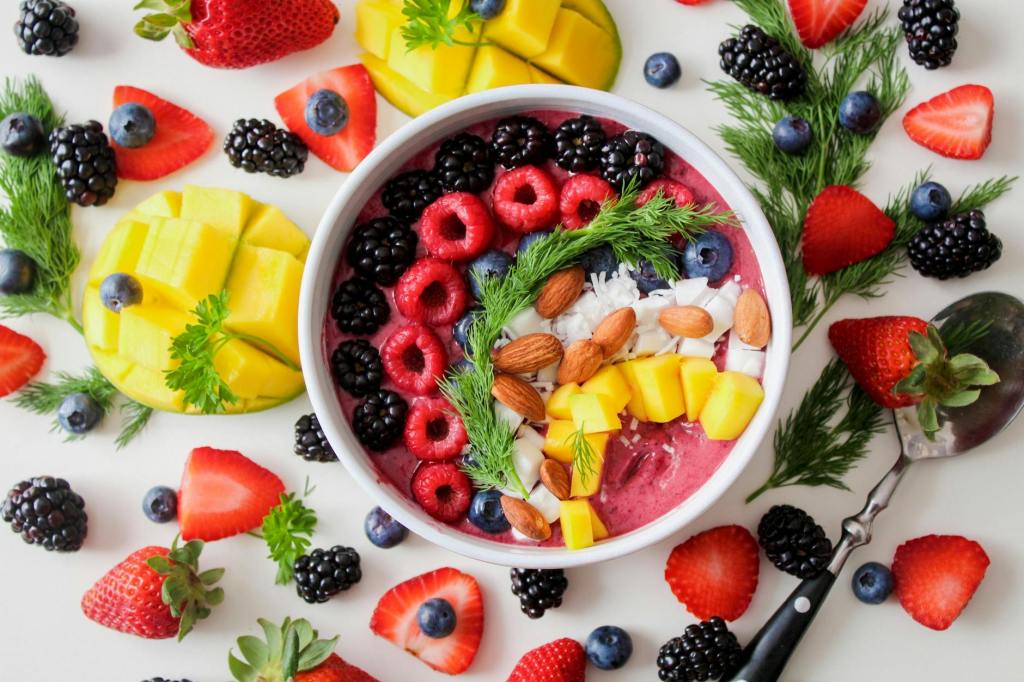 5 idées de smoothie bowls pour vos petits déjeuners&nbsp;🌈🥣