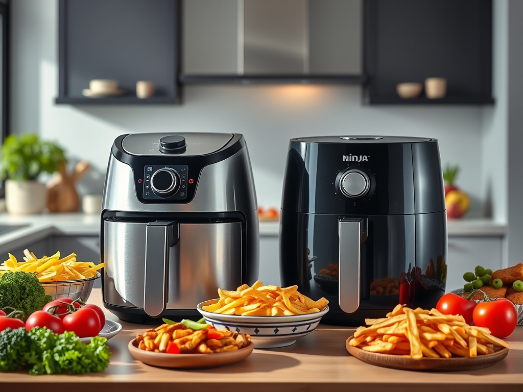 Ninja Air Fryer vs. Philips Airfryer XXL : quelle friteuse à air choisir pour manger plus sainement en 2025 ?&nbsp;🍟