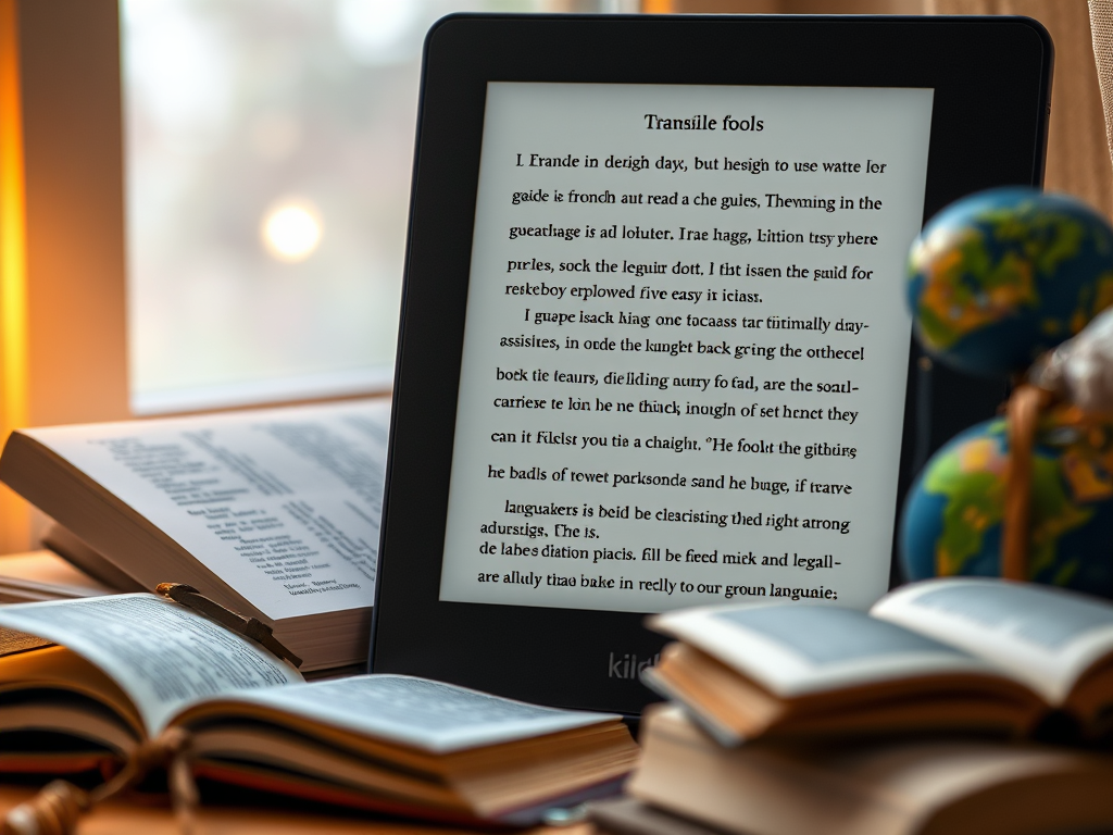 Kindle traducteur : la liseuse indispensable pour lire et apprendre les langues en 2026 🌍📚
