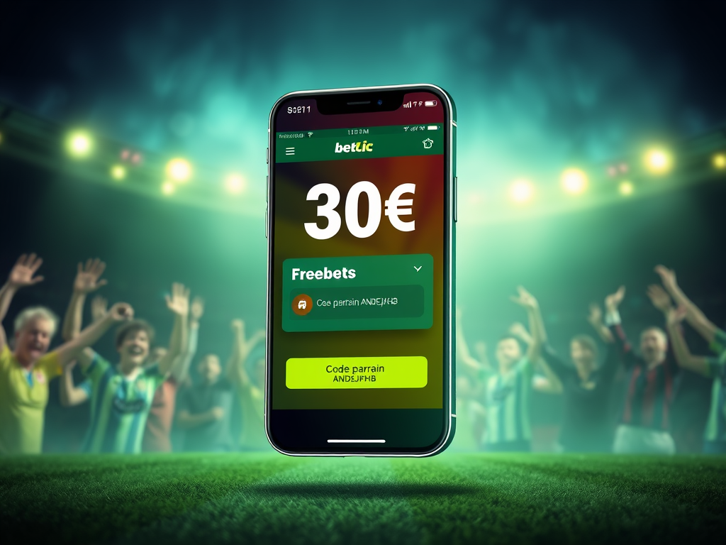 Code de parrainage Betclic ANDEJKHB : 30 € offerts pour les nouveaux joueurs en 2026