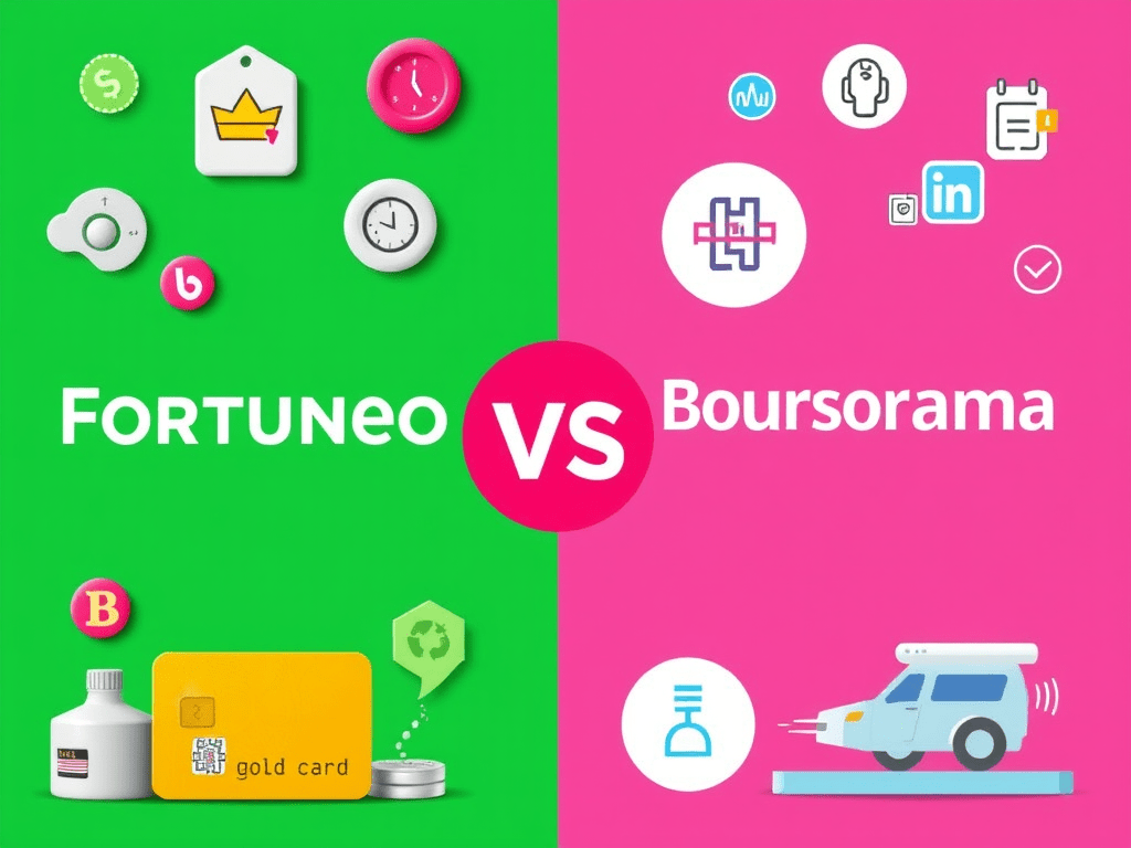 Fortuneo vs Boursorama : Comparatif complet 2025 des 2 meilleures banques en&nbsp;ligne