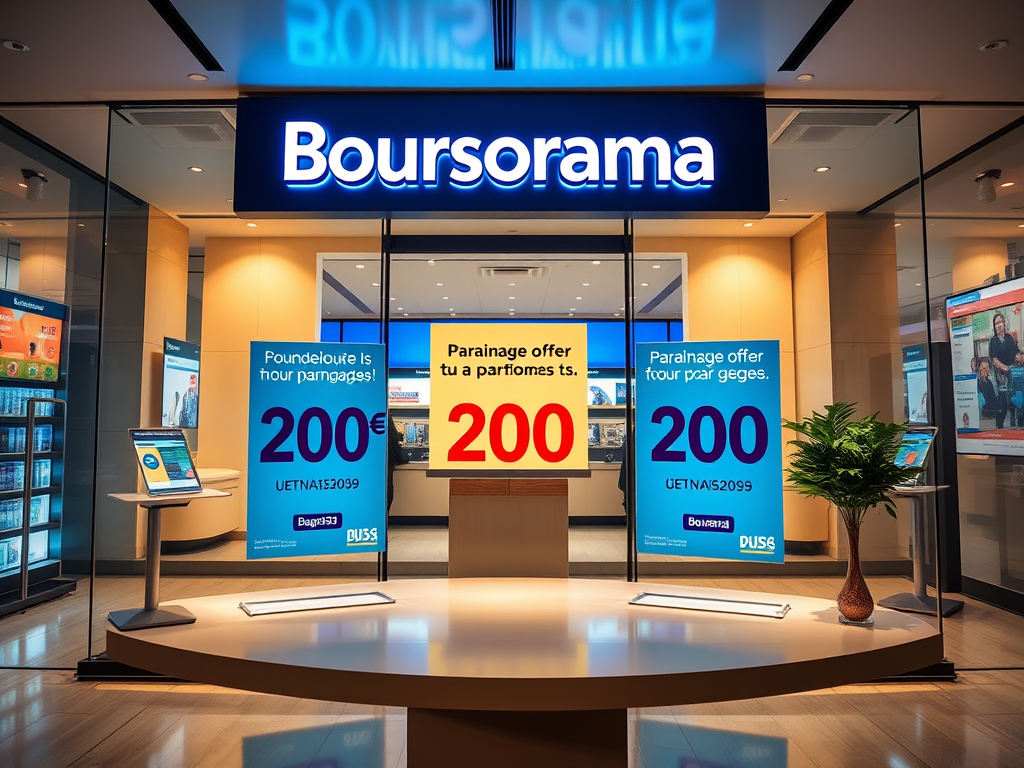 Boursorama parrainage 200 euros : comment profiter de l’offre en 2025 (Code Parrain NIAN5259)