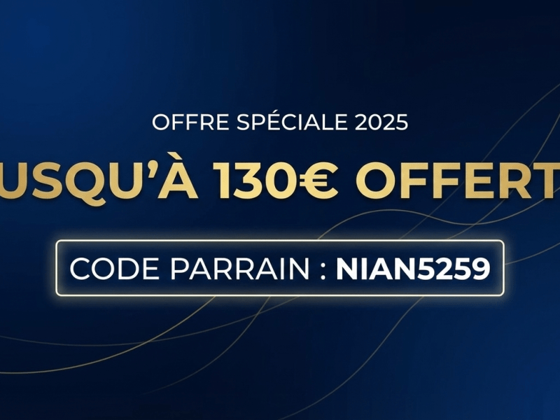 Boursorama code parrainage 2025 : jusqu’à 130 € de primes avec&nbsp;NIAN5259