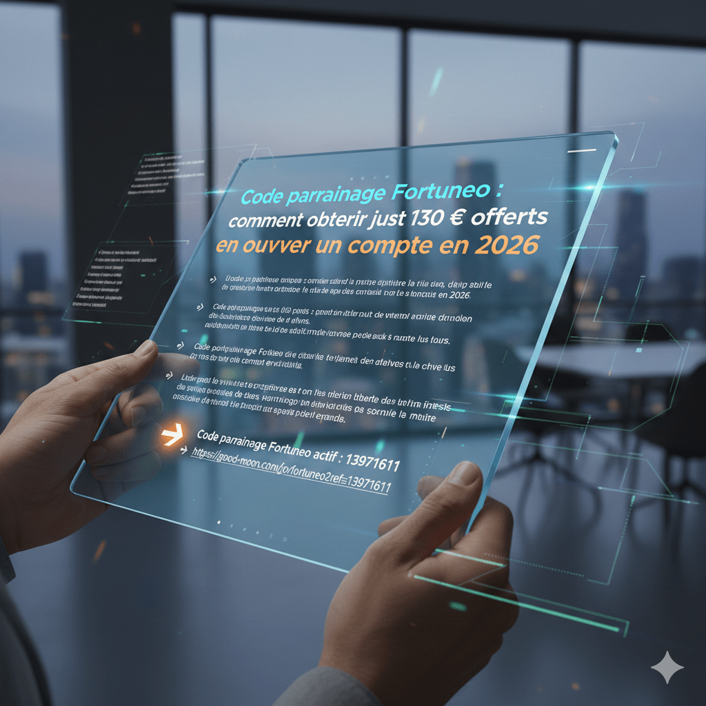 Code parrainage Fortuneo : comment obtenir jusqu’à 130 € offerts en ouvrant un compte en 2026