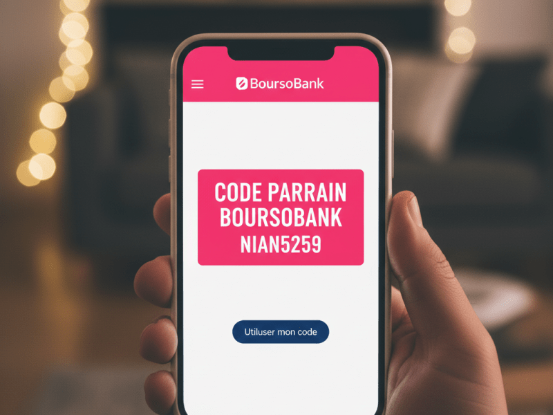 Code parrain BoursoBank NIAN5259 : guide COMPLET pour maximiser vos primes en 2025 et gagnez 180&nbsp;€