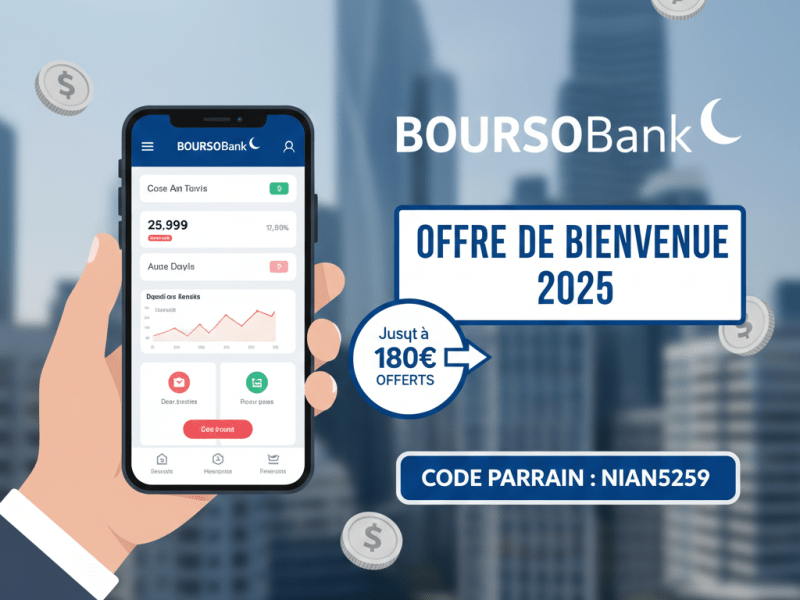 Code Boursobank : comment profiter au maximum de votre prime en 2026 avec le code NIAN5259&nbsp;?