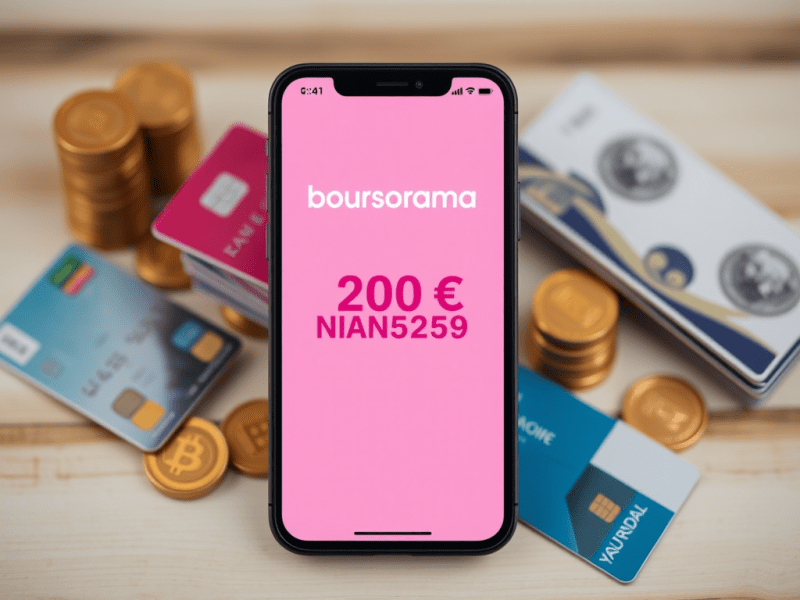 Boursorama parrainage 200 euros : comment toucher 200 € dès l’ouverture avec le code&nbsp;NIAN5259