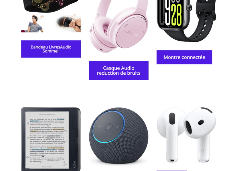 De quel équipement ai-je besoin pour écouter des livres audio&nbsp;?