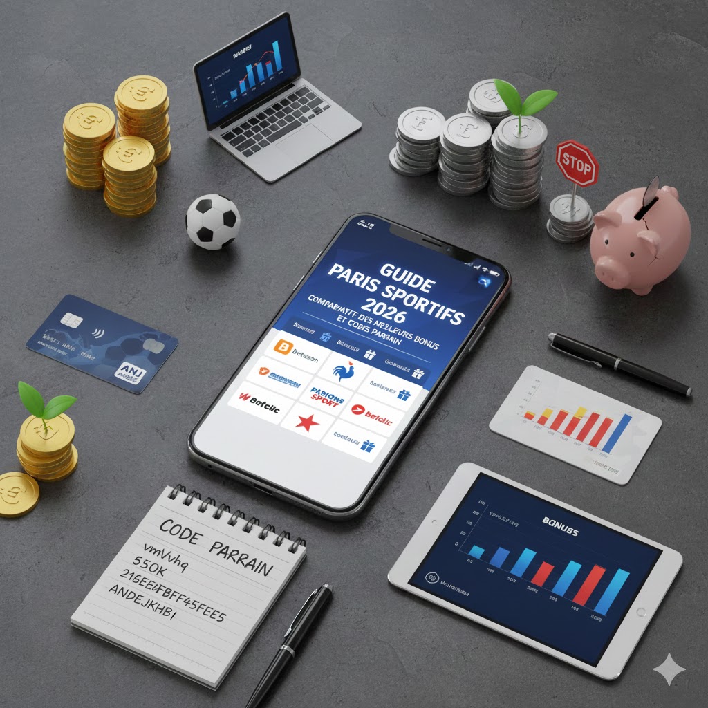 Guide Paris Sportifs 2026 : Comparatif des Meilleurs Bonus et Codes Parrain