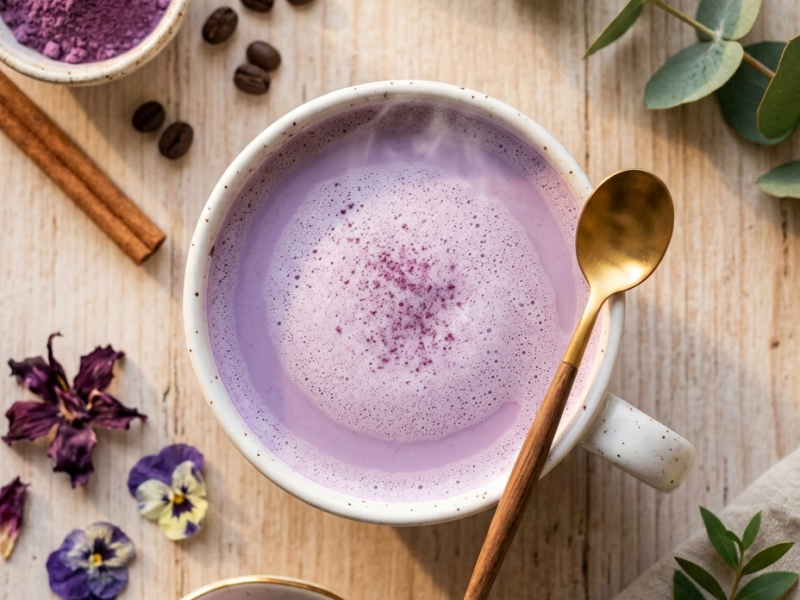 Boisson ube : la boisson violette tendance que vous devez absolument&nbsp;découvrir