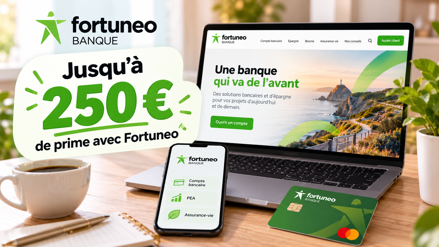 Prime Fortuneo 250 € : comment en profiter avec le parrainage ?