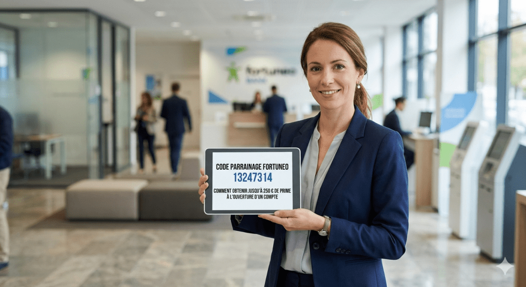 Code parrainage Fortuneo 13247314 : comment obtenir jusqu’à 250 € de prime à l’ouverture d’un&nbsp;compte