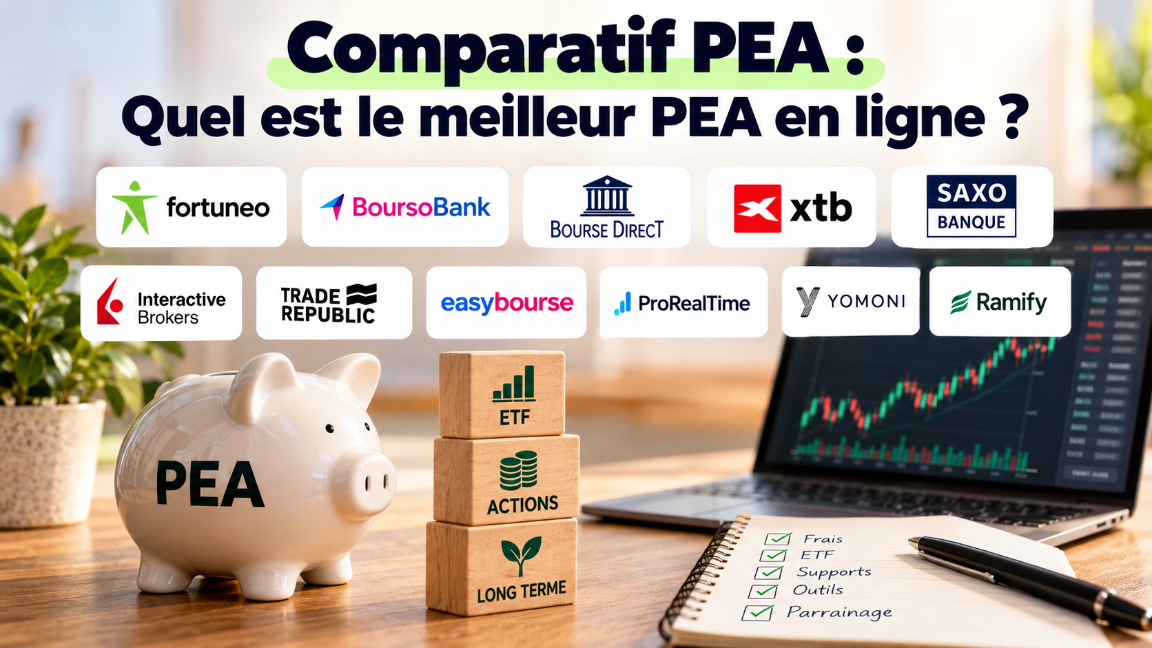 Comparatif PEA : quel est le meilleur PEA en ligne ?