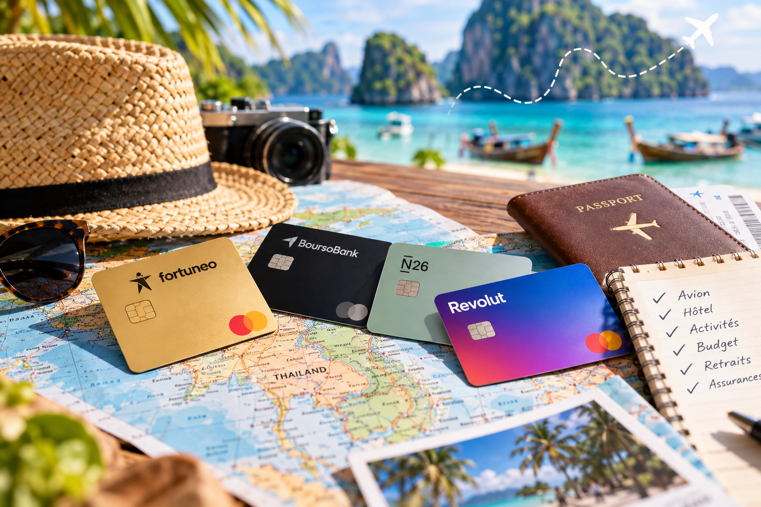Comparatif : Quelle carte bancaire choisir pour voyager à l’étranger ?