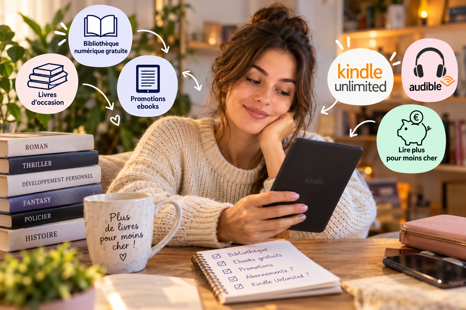 Je lis beaucoup mais mon budget livres augmente, comment faire ?